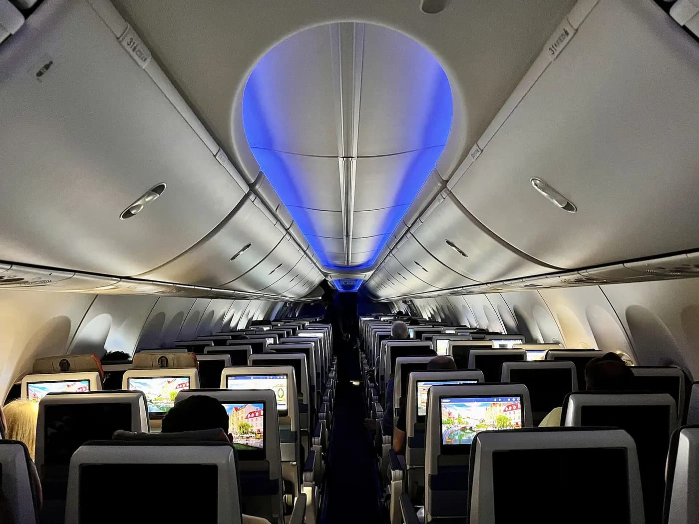 Interior kabin pesawat